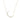 Crescent Diamond Necklace