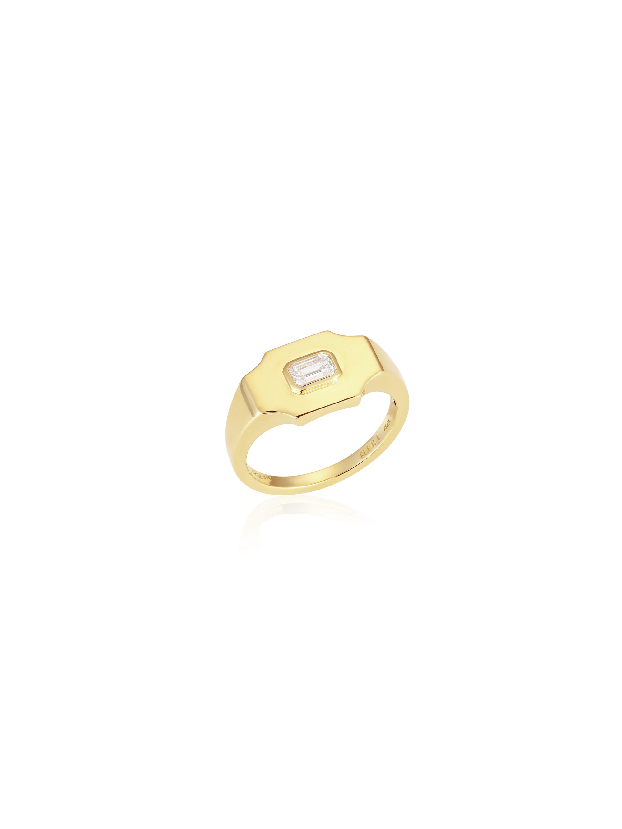 Halo Signet Ring