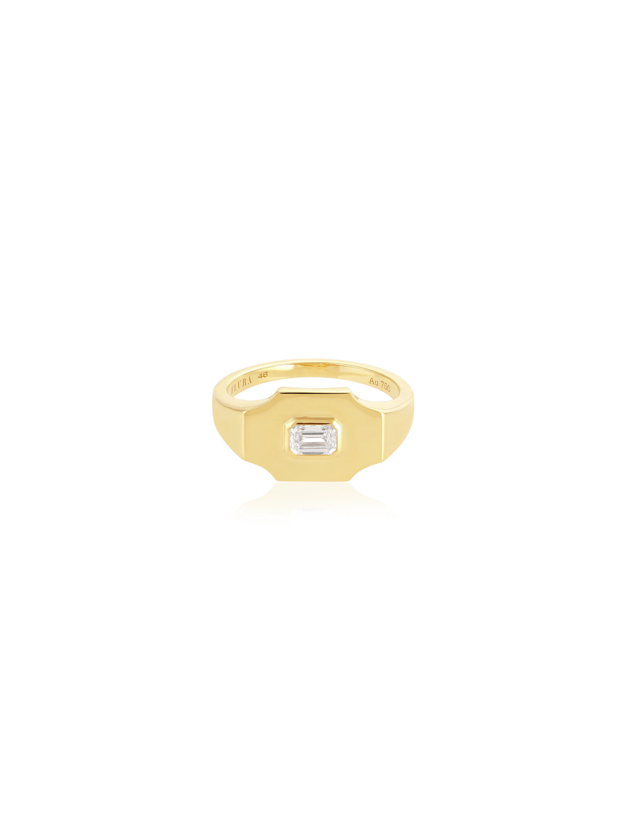Halo Signet Ring