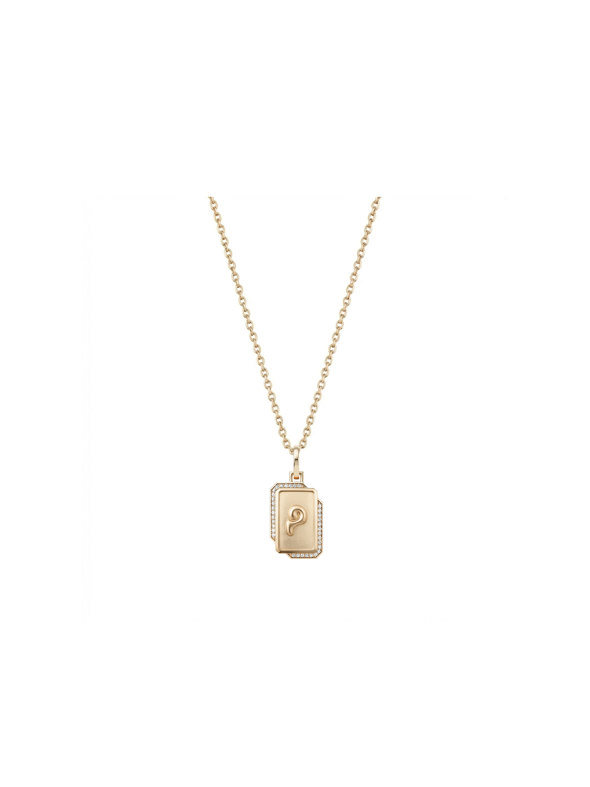 Bubble Letter Necklace